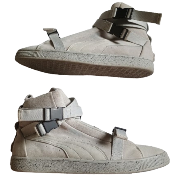 Puma The Weekend x Suede Classic Glacier Gray Men SHOES - Picture 4 of 14